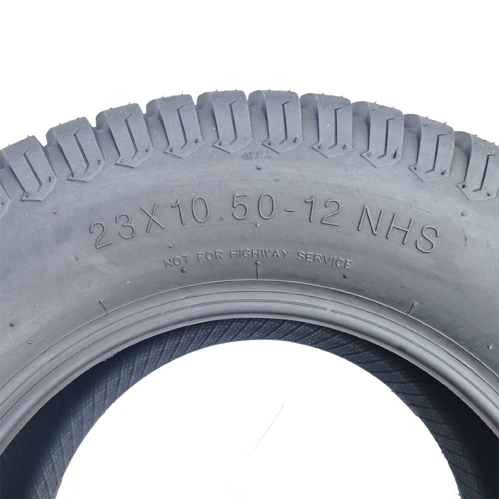 Dayrim Set 2 lawn mower Tires 23x10.5-12 4PR Tubeless