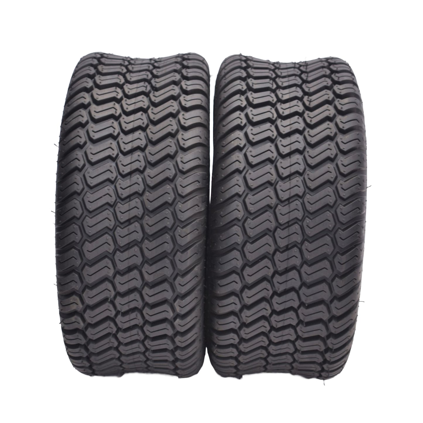 Dayrim 16x6.50-8 Lawn Mower Tires, Set of 2, 4-Ply Tubeless Turf Tread, for Garden Tractor & Riding Mower