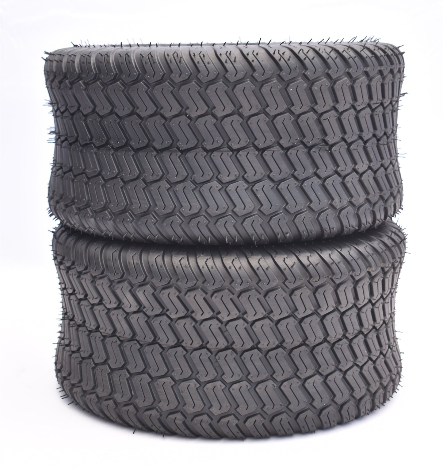 Dayrim 18x8.50-8 Lawn Mower Tires, Set of 2, 4-Ply Tubeless Turf Tread, for Garden Tractor & Riding Mower, Golf Cart Tires