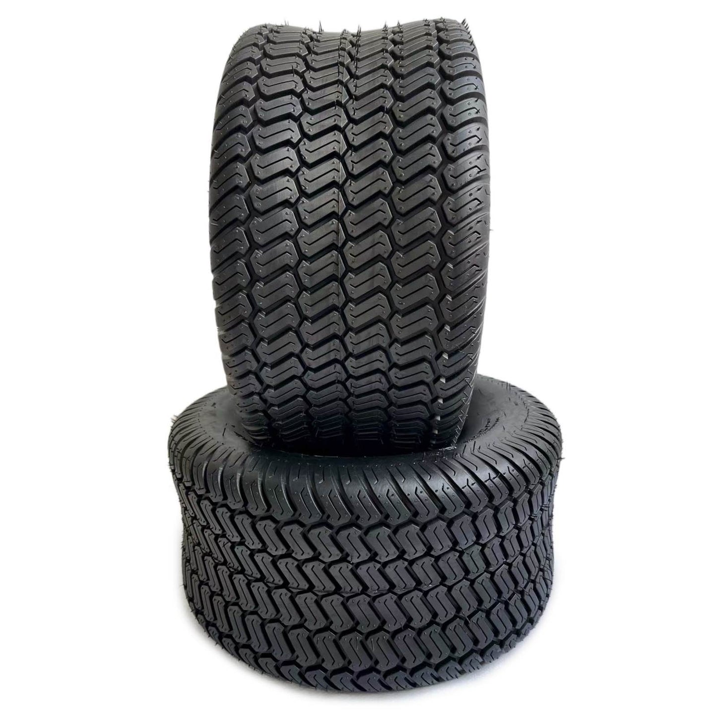 Dayrim 20x10-8 Lawn Mower Tires, Set of 2, 4-Ply Tubeless Turf Tread, for Garden Tractor & Riding Mower,Golf Cart Tires