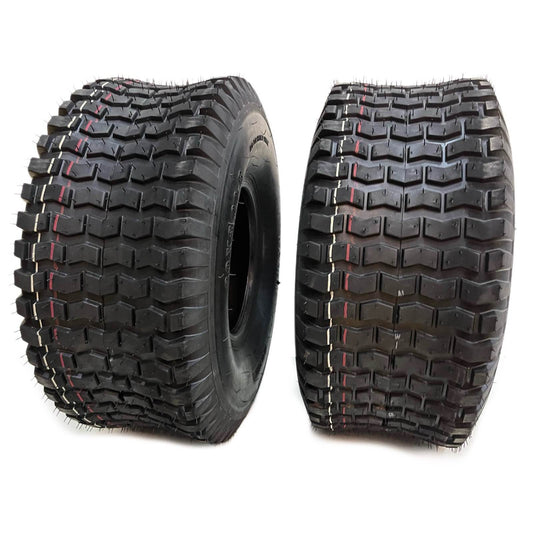 Dayrim 20x8.00-8 (2-Pack) Lawn Mower Turf Tires, V2 Tread Pattern, 4-Ply Tubeless Replacement Tires for Garden Tractors and Riding Mowers,Golf Cart Tires
