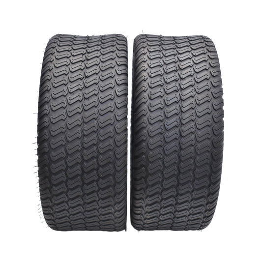 Dayrim 20x8.00-8 Lawn Mower Tires, Set of 2, 4-Ply Tubeless Turf Tread, for Garden Tractor & Riding Mower,Golf Cart Tires