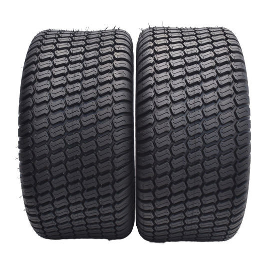 Dayrim 23x9.50-12 Lawn Mower Tires, Set of 2, 4-Ply Tubeless Turf Tread, for Garden Tractor & Riding Mower